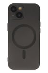 Mey İthalat®  iPhone 14 Plus Kılıf Moshi Lens Magneticsafe Silikon - Siyah