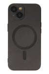 Mey İthalat®  iPhone 14 Plus Kılıf Moshi Lens Magneticsafe Silikon - Siyah