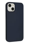 Mey İthalat®  iPhone 14 Plus Kılıf Nano içi Kadife Silikon - Lacivert