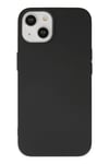 Mey İthalat®  iPhone 14 Plus Kılıf Nano içi Kadife Silikon - Siyah