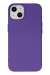 Mey İthalat®  iPhone 14 Plus Kılıf Nano içi Kadife Silikon - Mor