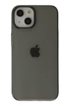 Mey İthalat®  iPhone 14 Plus Kılıf Pc Sert Şeffaf Kapak - Siyah