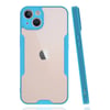 Mey İthalat®  iPhone 14 Plus Kılıf Platin Silikon - Mavi