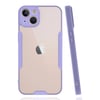 Mey İthalat®  iPhone 14 Plus Kılıf Platin Silikon - Lila