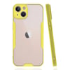 Mey İthalat®  iPhone 14 Plus Kılıf Platin Silikon - Sarı