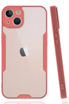 Mey İthalat®  iPhone 14 Plus Kılıf Platin Silikon - Pembe