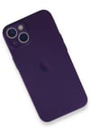 Mey İthalat®  iPhone 14 Plus Kılıf PP Ultra İnce Kapak - Mor