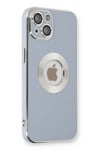 Mey İthalat®  iPhone 14 Plus Kılıf Store Silikon - Sierra Blue