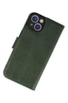 Mey İthalat®  iPhone 14 Plus Kılıf Trend S Plus Kapaklı Kılıf - Yeşil
