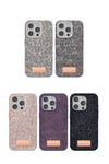 Mey İthalat®  iPhone 14 Pro Bright Simli Kapak - Derin Mor