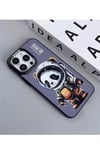 Mey İthalat®  iPhone 14 Pro Fun Magsafe Kapak - Mor