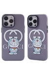Mey İthalat®  iPhone 14 Pro Kılıf  Desenli Kapak -  Mor - 3