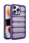 Mey İthalat®  iPhone 14 Pro Kılıf Airmax Silikon Kapak - Derin Mor