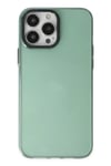 Mey İthalat®  iPhone 14 Pro Kılıf Anka PC Sert Metal Kapak - Yeşil