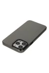 Mey İthalat®  iPhone 14 Pro Kılıf Anka PC Sert Metal Kapak - Siyah
