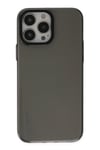 Mey İthalat®  iPhone 14 Pro Kılıf Anka PC Sert Metal Kapak - Siyah