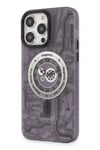 Mey İthalat®  iPhone 14 Pro Kılıf Apollo Magneticsafe Desenli Kapak - Apollo Mor - 5