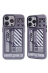 Mey İthalat®  iPhone 14 Pro Kılıf Apollo Magneticsafe Desenli Kapak - Apollo Mor - 1