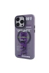 Mey İthalat®  iPhone 14 Pro Kılıf Apollo Magneticsafe Desenli Kapak - Apollo Mor - 3