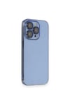 Mey İthalat®  iPhone 14 Pro Kılıf Armada Lensli Kapak - Sierra Blue