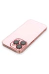 Mey İthalat®  iPhone 14 Pro Kılıf Armada Lensli Kapak - Rose Gold
