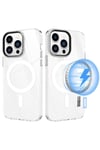 Mey İthalat®  iPhone 14 Pro Kılıf Beta Magneticsafe Silikon - Şeffaf