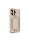 Mey İthalat®  iPhone 14 Pro Kılıf Coco Elit Kapak - Gold