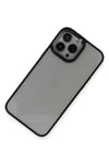 Mey İthalat®  iPhone 14 Pro Kılıf Dora Kapak - Siyah