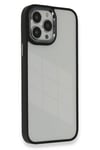 Mey İthalat®  iPhone 14 Pro Kılıf Dora Kapak - Siyah