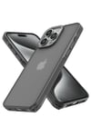 Mey İthalat®  iPhone 14 Pro Kılıf Elegant Kapak - Titan Gri