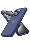 Mey İthalat®  iPhone 14 Pro Kılıf Elegant Kapak - Lacivert