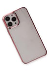 Mey İthalat®  iPhone 14 Pro Kılıf Element Silikon - Pembe