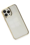 Mey İthalat®  iPhone 14 Pro Kılıf Element Silikon - Gold