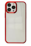 Mey İthalat®  iPhone 14 Pro Kılıf Element Silikon - Kırmızı