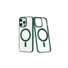 Mey İthalat®  iPhone 14 Pro Kılıf Element Magneticsafe Sert Kapak - Köknar Yeşili