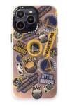 Mey İthalat®  iPhone 14 Pro Kılıf Estoril Desenli Kapak - Estoril - 13