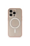 Mey İthalat®  iPhone 14 Pro Kılıf Grand Magneticsafe Kapak - Pembe