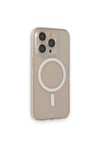 Mey İthalat®  iPhone 14 Pro Kılıf Grand Magneticsafe Kapak - Şeffaf