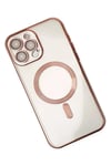 Mey İthalat®  iPhone 14 Pro Kılıf Kross Magneticsafe Kapak - Rose
