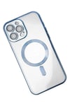 Mey İthalat®  iPhone 14 Pro Kılıf Kross Magneticsafe Kapak - Sierra Blue