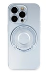 Mey İthalat®  iPhone 14 Pro Kılıf Lukka Magneticsafe Kapak - Sierra Blue