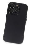 Mey İthalat®  iPhone 14 Pro Kılıf Luko Lens Silikon - Siyah