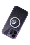 Mey İthalat®  iPhone 14 Pro Kılıf Magic Magneticsafe Silikon - Derin Mor