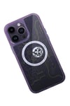 Mey İthalat®  iPhone 14 Pro Kılıf Magic Magneticsafe Silikon - Derin Mor