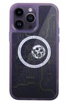 Mey İthalat®  iPhone 14 Pro Kılıf Magic Magneticsafe Silikon - Derin Mor