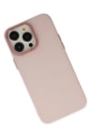 Mey İthalat®  iPhone 14 Pro Kılıf Modos Metal Kapak - Pembe