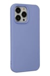 Mey İthalat®  iPhone 14 Pro Kılıf Nano içi Kadife Silikon - Lila