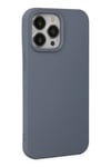 Mey İthalat®  iPhone 14 Pro Kılıf Nano içi Kadife Silikon - Gri