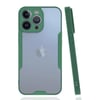 Mey İthalat®  iPhone 14 Pro Kılıf Platin Silikon - Yeşil