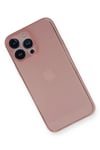 Mey İthalat®  iPhone 14 Pro Kılıf PP Ultra İnce Kapak - Pembe